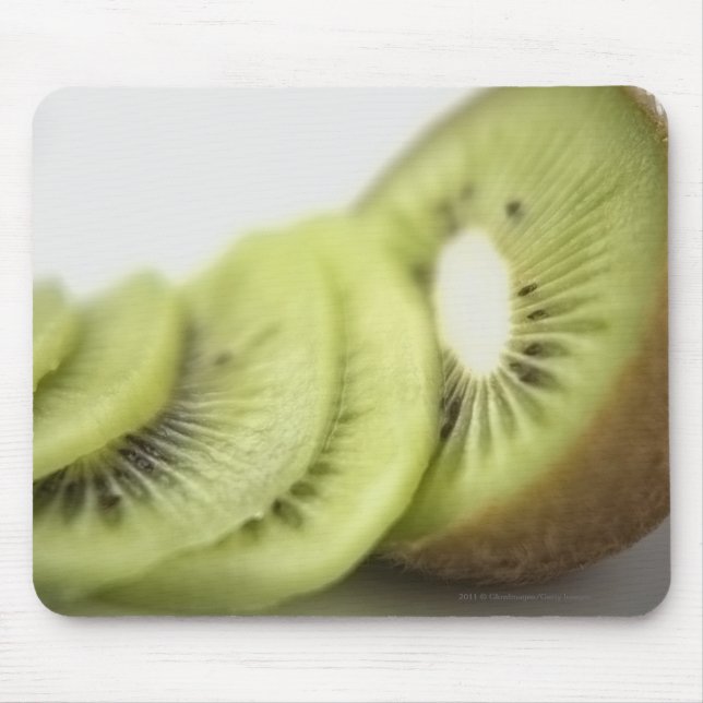Close-up of kiwi slices mouse mat (Front)