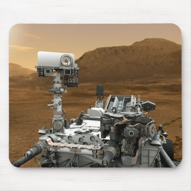 Close-up of Mars Curiosity Rover Mouse Mat (Front)