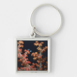 Close-up of Orange Soft Coral underwater, Palau Key Ring