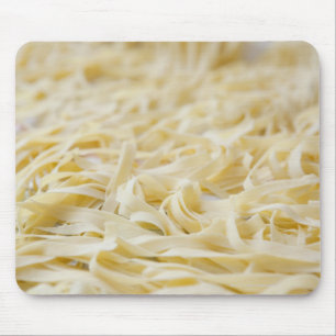 Close up of pasta noodles mouse mat