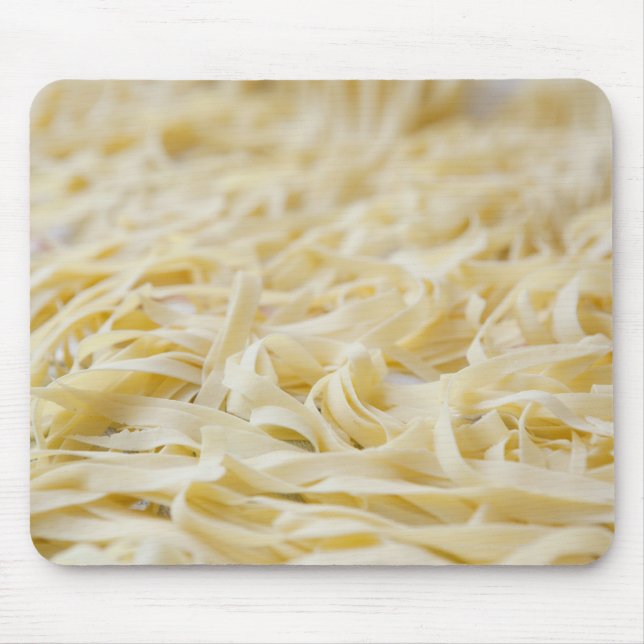 Close up of pasta noodles mouse mat (Front)