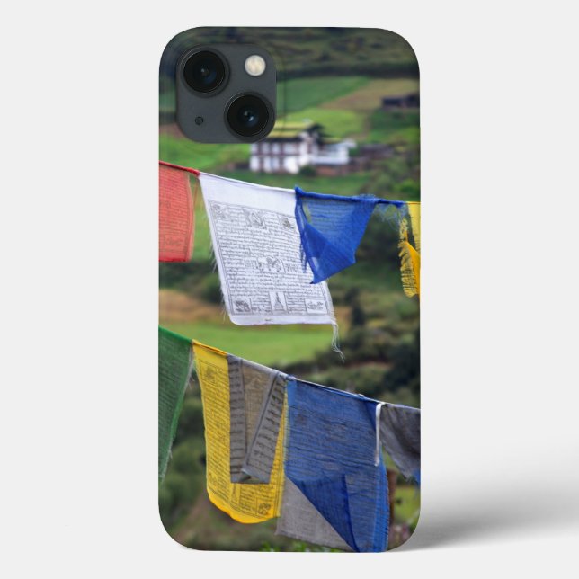Close Up Of Prayer Flags Case-Mate iPhone Case (Back)