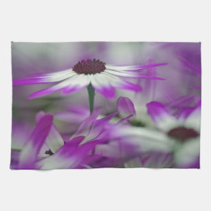 Close-up of purple flower, Keukenhof Garden, Tea Towel