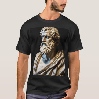 Close-Up of Roman Statue of Aristotle T-Shirt