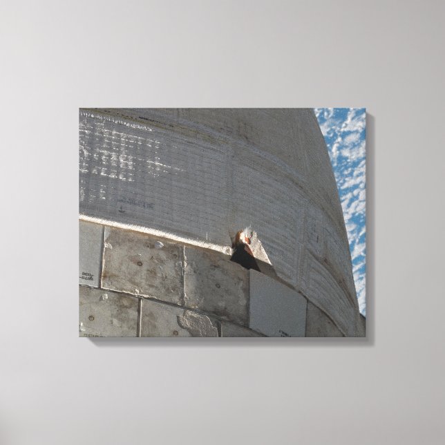 Close-up of Space Shuttle Atlantis Canvas Print (Front)