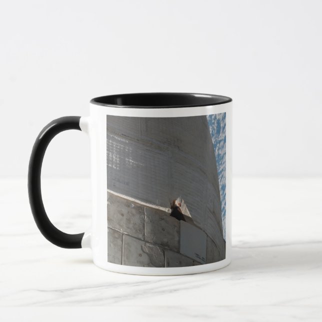 Close-up of Space Shuttle Atlantis Mug (Left)