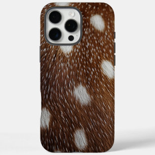 Close-Up of Spotted Deer Fur iPhone 16 Pro Max Case