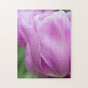 Close-up of tulip jigsaw puzzle