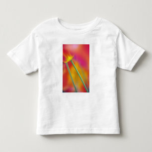 Close-up of underside of tulip flower, toddler T-Shirt