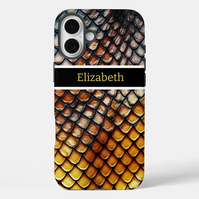 Close-up of venomous snakeskin patterns Case-Mate iPhone case (Back)