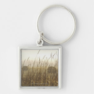 Close up of Wheat Photography Key Ring