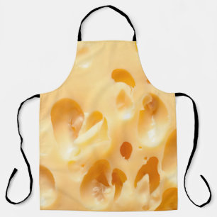 Close up of yellow cheese. This file is cleaned an Apron
