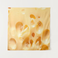 Close up of yellow cheese. This file is cleaned an