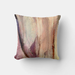 Close up oil paint abstract background. Art textur Cushion
