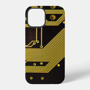 Close up photo of circuit boardbackground,abstract iPhone 12 case