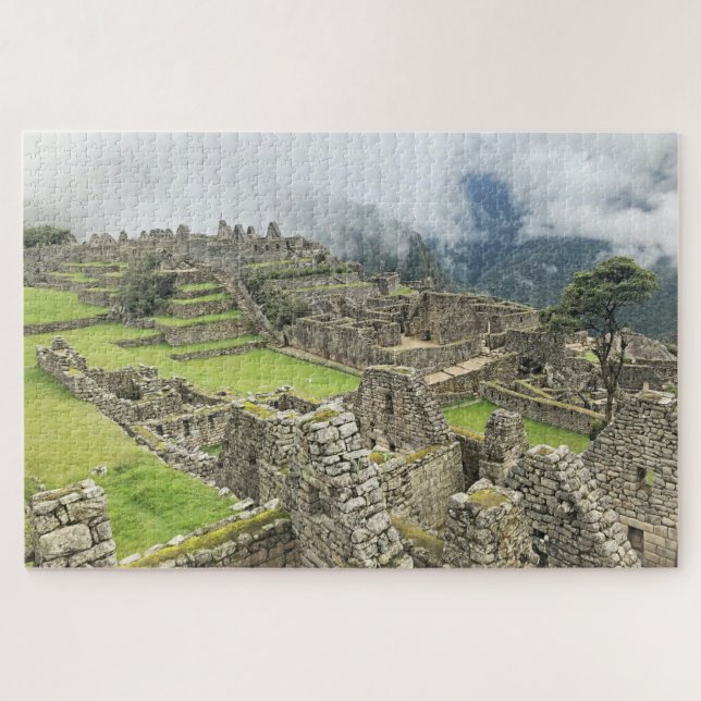 Close Up Photo of Machu Picchu Jigsaw Puzzle (Horizontal)