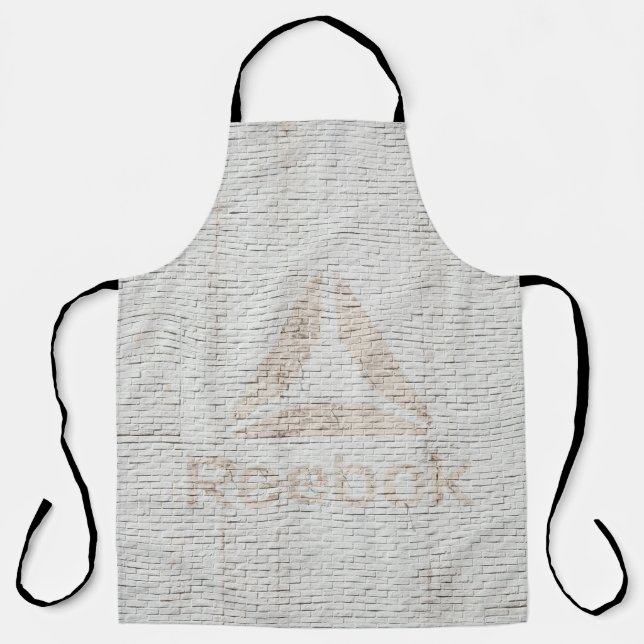 Close-up photo of Reebok logo on wall Apron (Front)