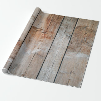Close up photo of wooden panel wrapping paper