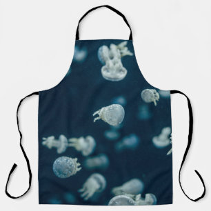 CLOSE-UP PHOTOGRAPHY OF JELLYFISH APRON