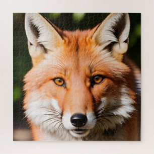 Close-up Portrait of a Fox Jigsaw Puzzle