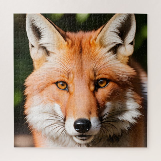Close-up Portrait of a Fox  Jigsaw Puzzle (Vertical)