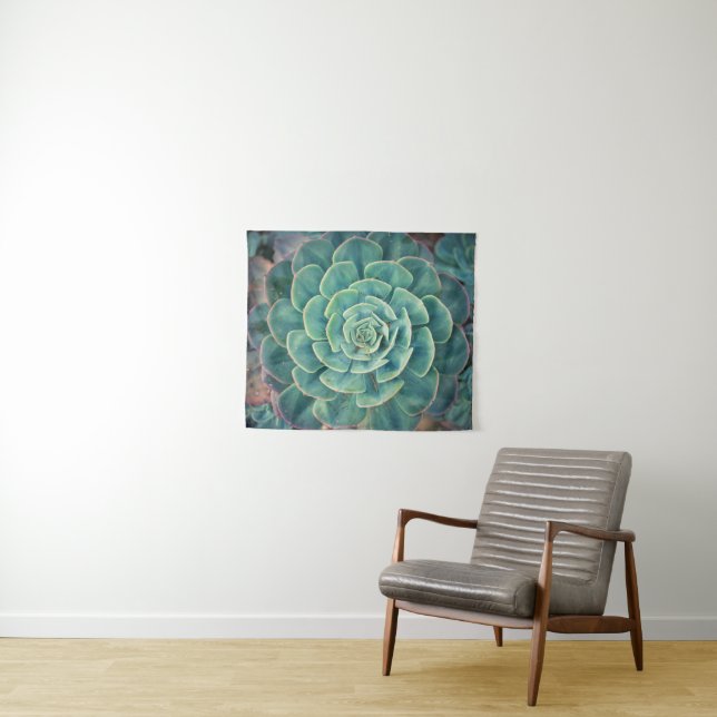Close-up Succulent Tapestry (In Situ (Horizontal))