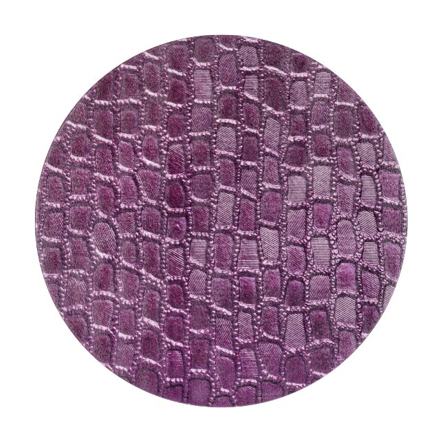 Close-Up Texture: Leather Material Detail Cutting Board (Front)