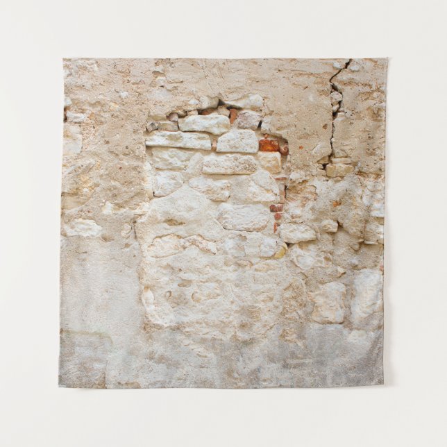 Close up texture of old stone wallabstract, antiqu tapestry (Front)