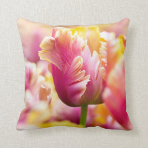 Close-up Tulips Cushion