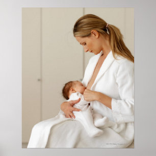 close up view of a baby (6-12 months) poster