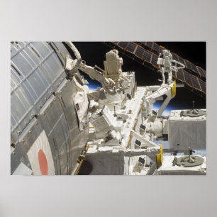 Close-up view of components poster
