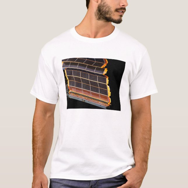 Close-up view of the solar arrays T-Shirt (Front)