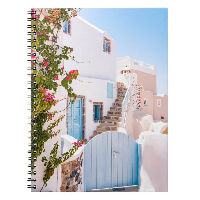 CLOSED BLUE GATE NOTEBOOK (Front)