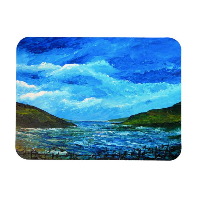 Closed borders 2012 magnet (Horizontal)