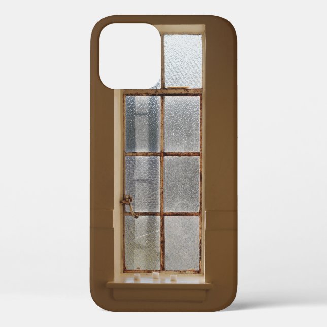CLOSED CLEAR GLASS 8-PANEL WINDOW Case-Mate iPhone CASE (Back)