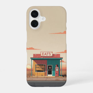Closed Desert Stop iPhone 16 Case