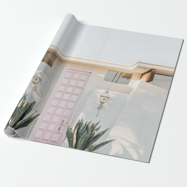 Closed door wrapping paper (Unrolled)