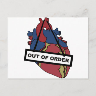 Closed For Repairs Postcard