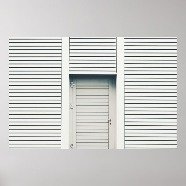 CLOSED LOUVER DOOR POSTER (Front)