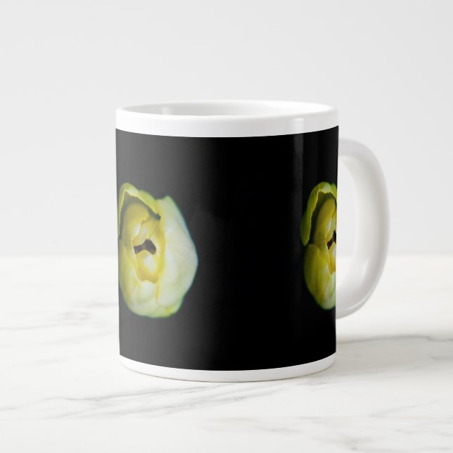 Closed tulip large coffee mug (Front Right)