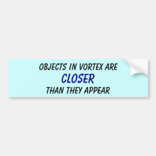 CLOSER BUMPER STICKER
