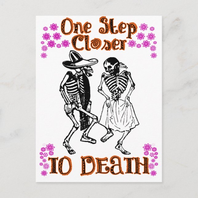 Closer to Death Postcard (Front)