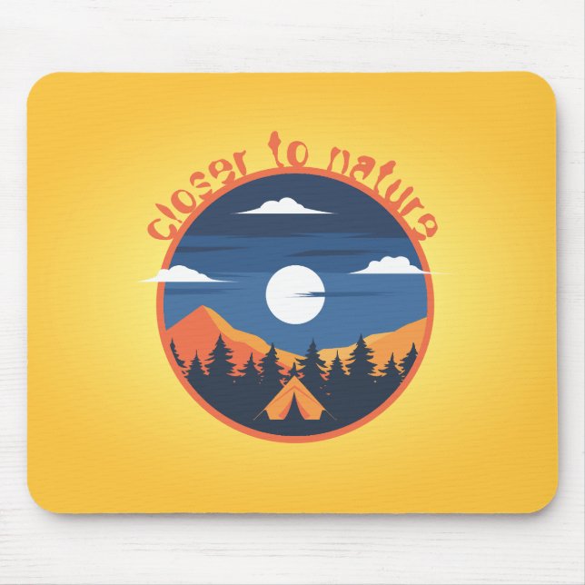 Closer to nature mouse mat (Front)