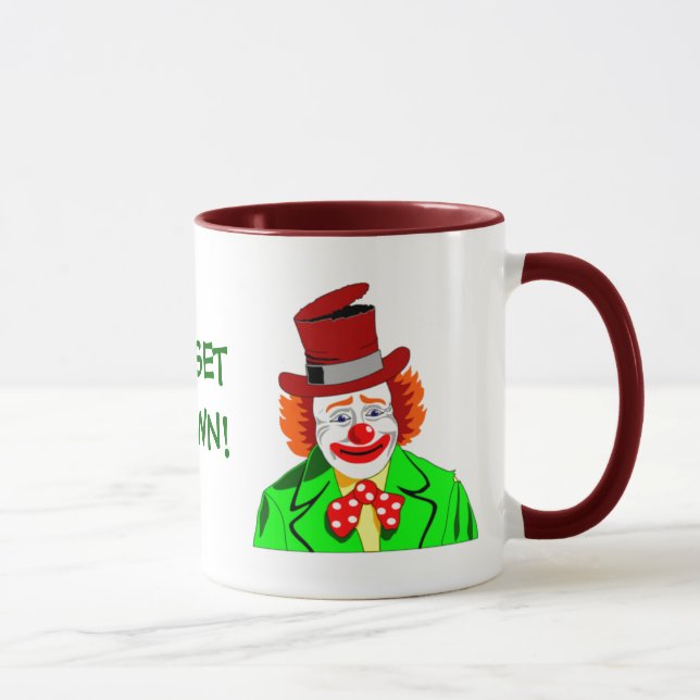 CLOSET Clown Ceramic Mug (Right)
