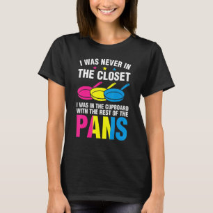 Closet Cupboard Pansexual Pans Rainbow LGBTQ Gende T-Shirt