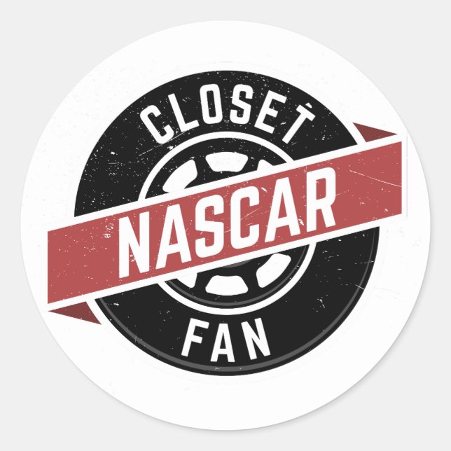 ClosetNASCARFan Sticker (Front)
