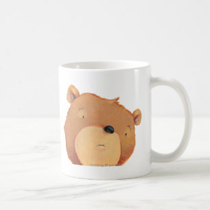 CloseUp of Big Brown Bear Coffee Mug