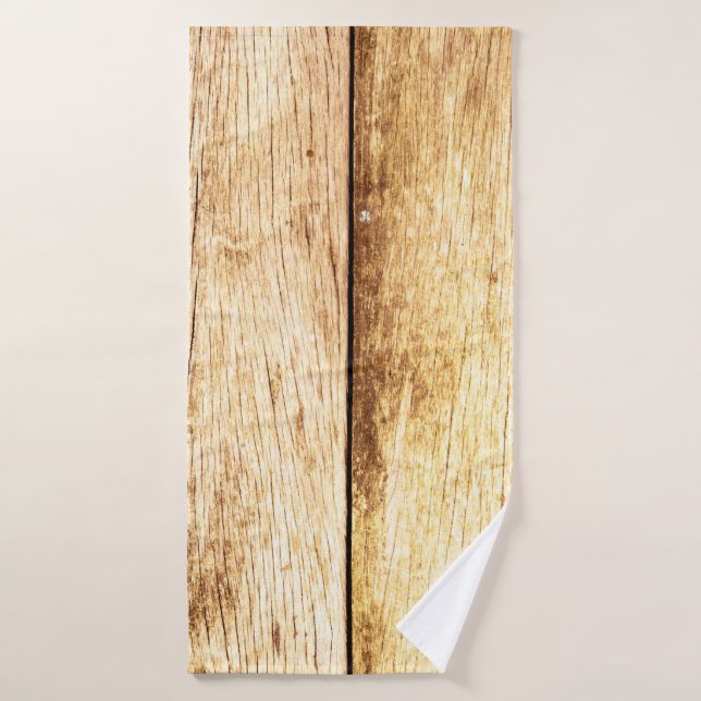 Closeup of old wood texture backgroundabstract, ho bath towel (Bath Towel)