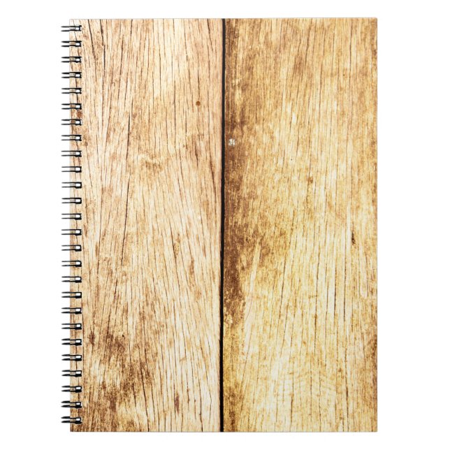 Closeup of old wood texture backgroundabstract, ho notebook (Front)