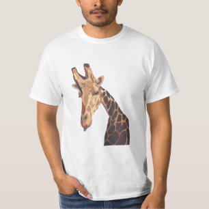 Closeup Painting of Giraffe Head Tshirts